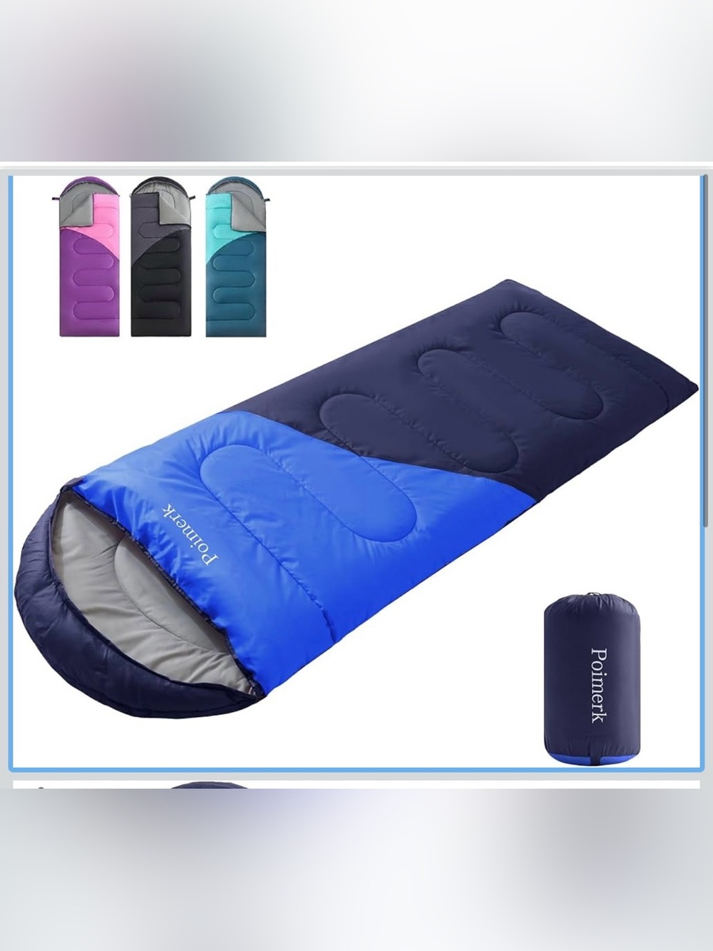 Seeping bags for adults cold warm weather backpacking compact lightweight